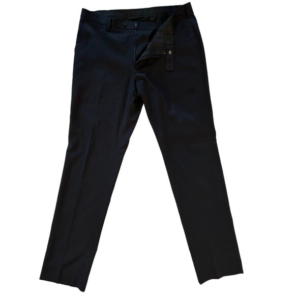 Uniqlo dress pants 35x34 navy blue - Picture 2 of 3